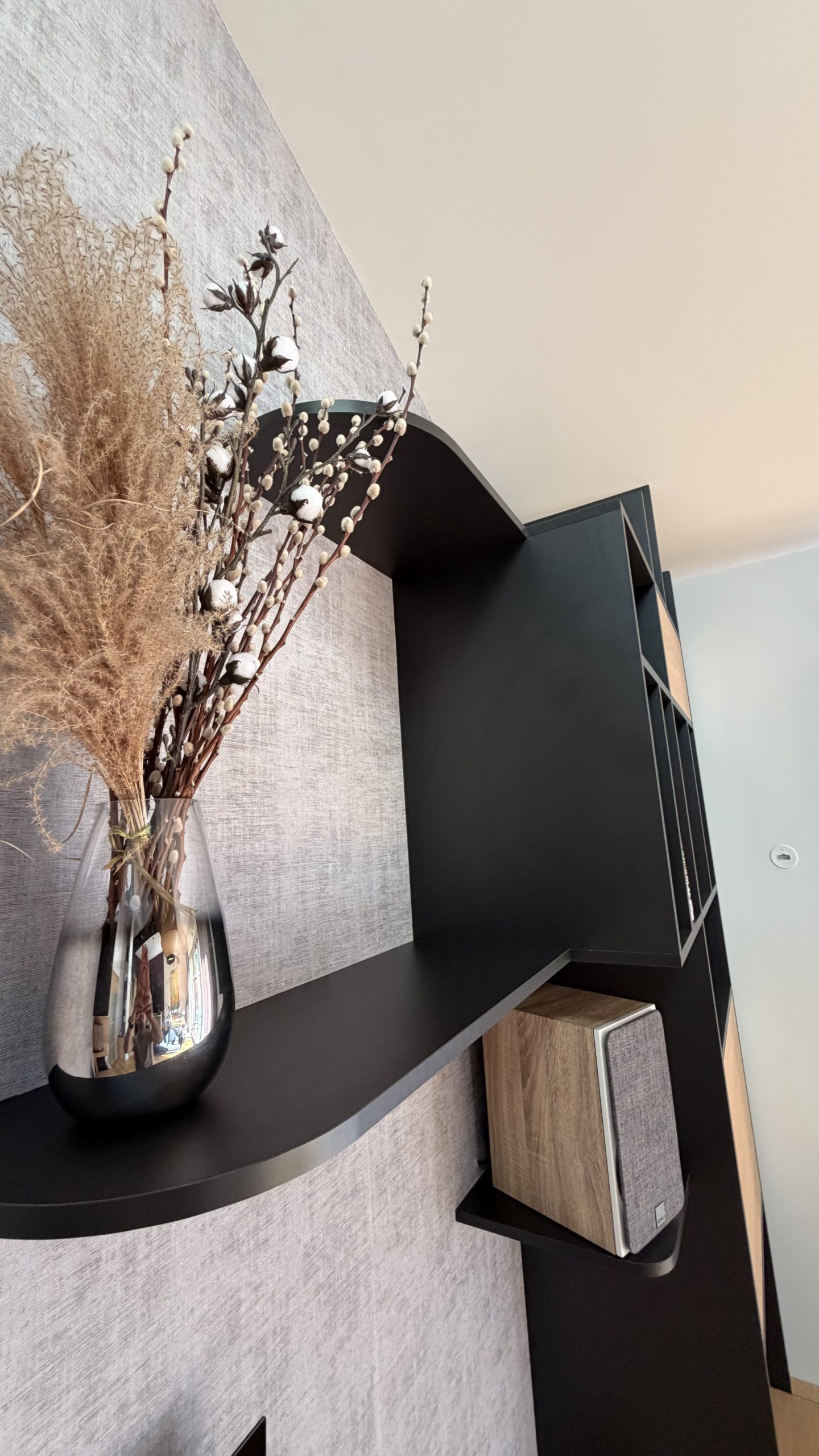 Etagere suspendu droite