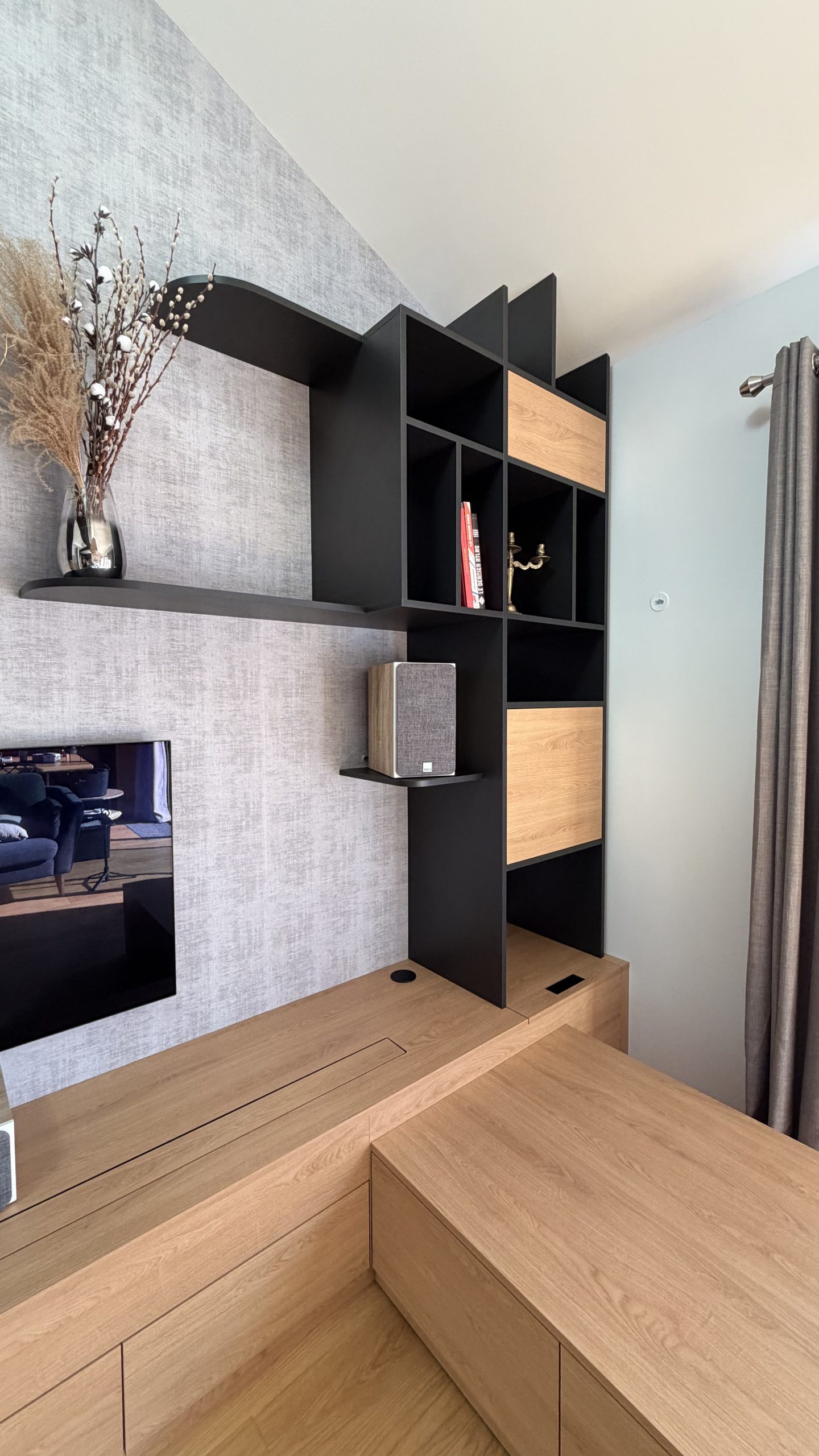 bibliothèque vue de droite