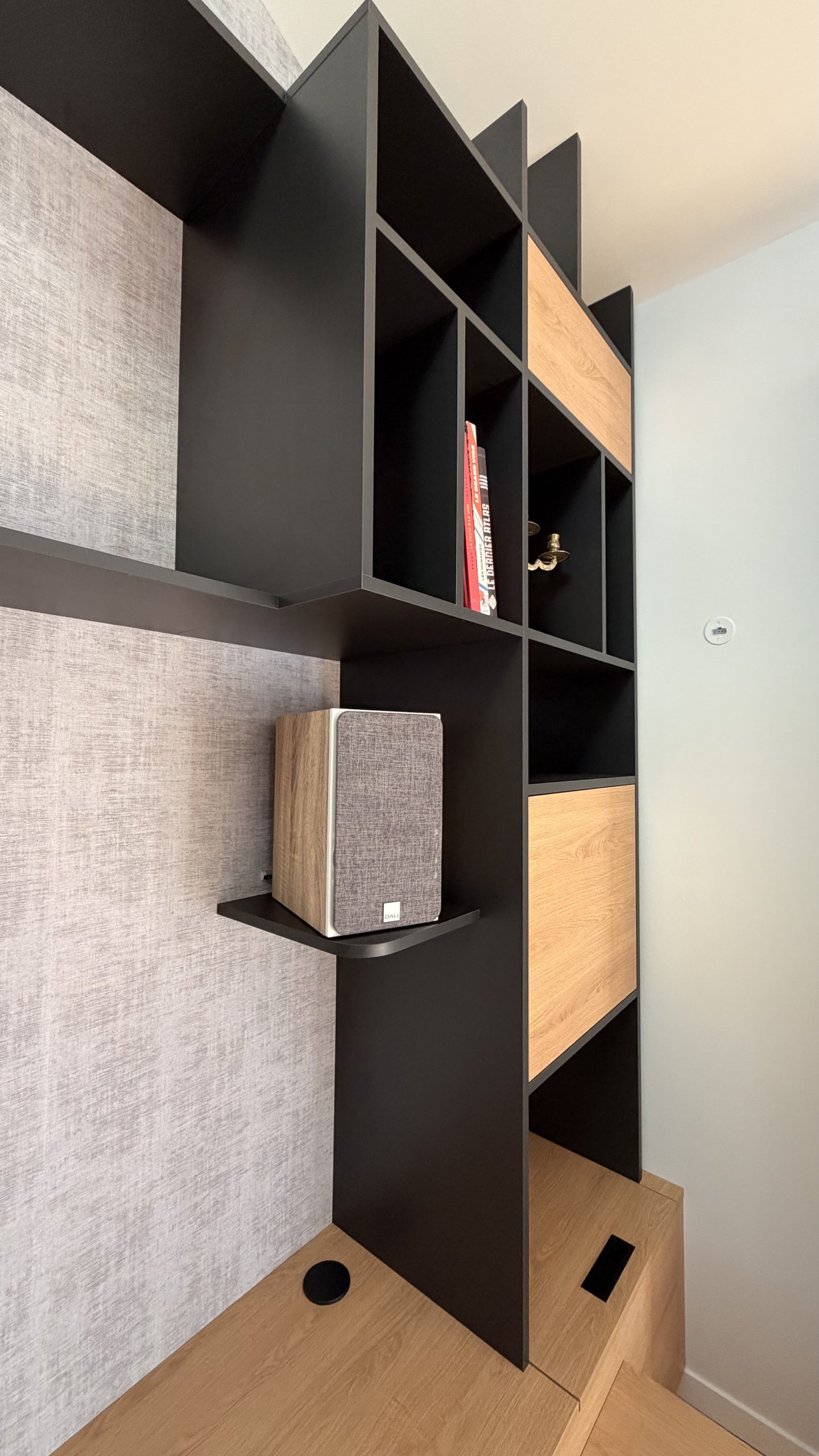 bibliothèque vue de droite