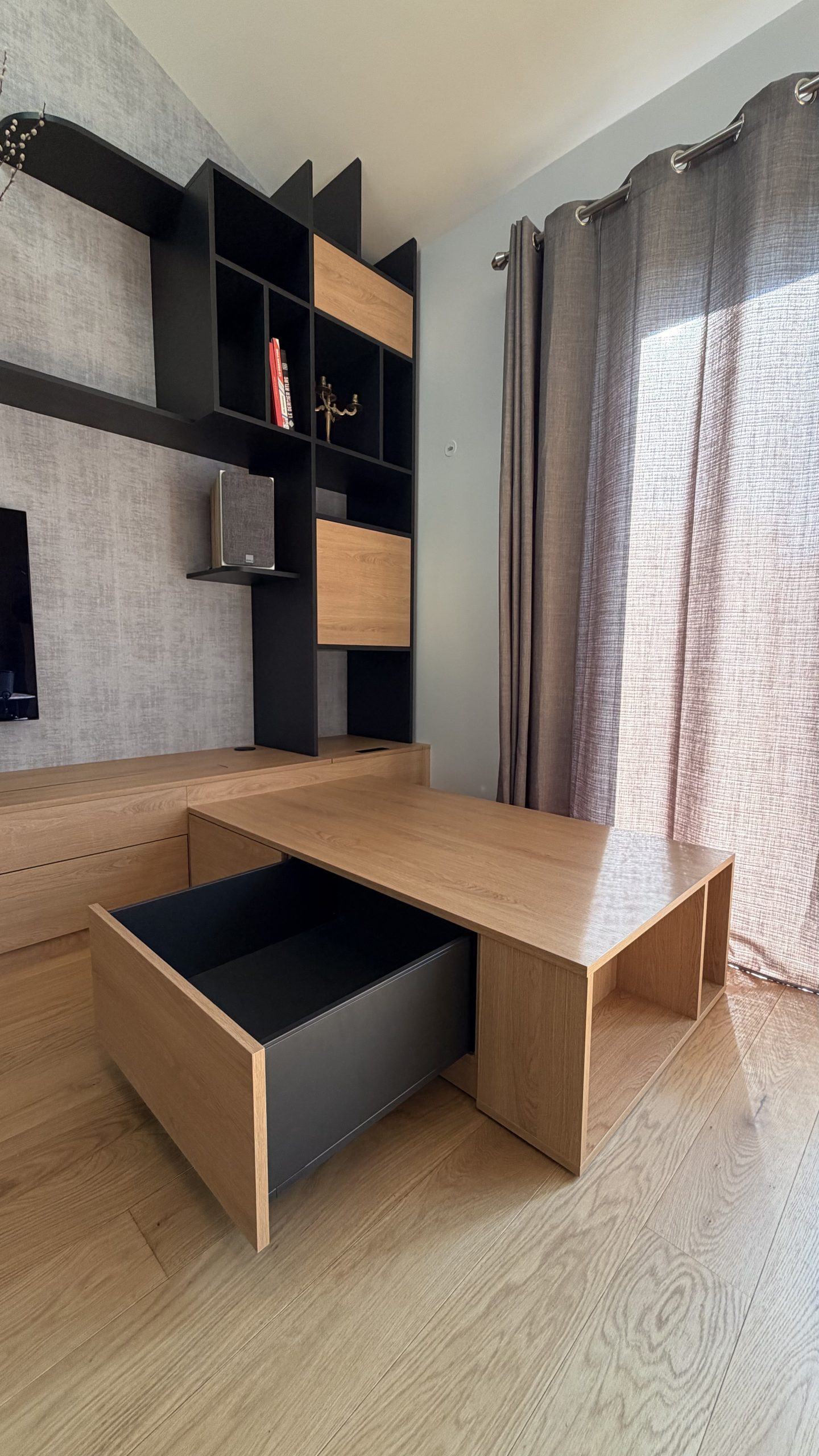 tiroir Blum banc d'assise