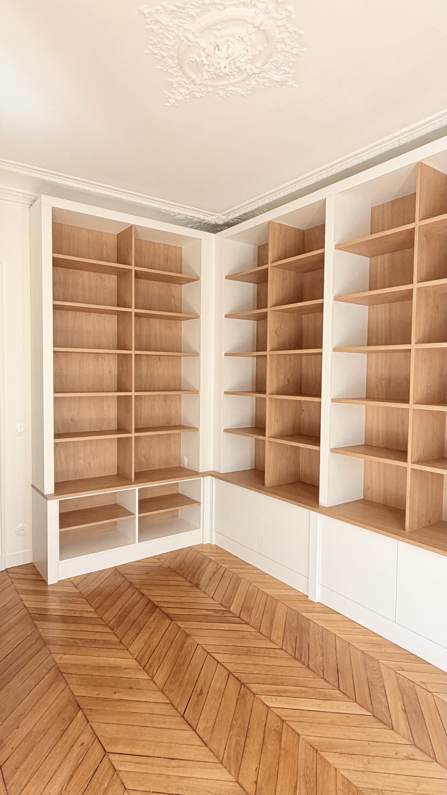 BIBLIOTHÈQUE VUE DE GAUCHE